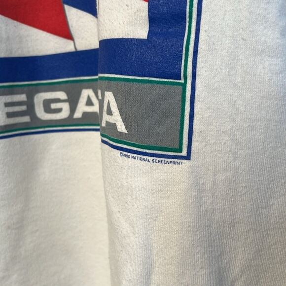 Jerzees Vintage 90s San Diego California Sailboat Crewneck Sweater Medium Unisex - Picture 2 of 9